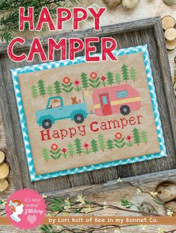 Happy Camper Cross Stich Pattern