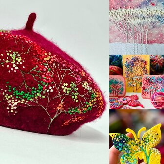 Workshop "FRANSE KNOPJES" door Alina Allen