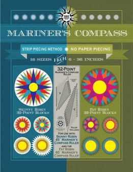 32 Point Mariner&#039;s Compass Book and Ruler