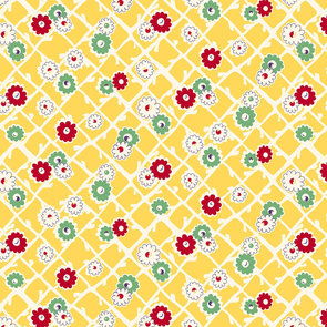 Aunt Grace Sew Charming Judie Rothermel Garden Gate Yellow