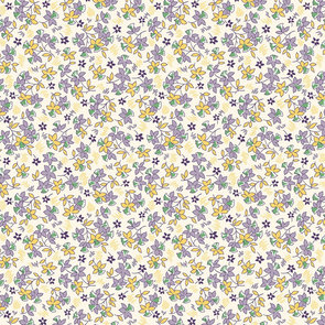  Aunt Grace Sew Charming Judie Rothermel Tossed Flowers Lilac