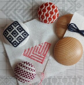 Workshop Knoop borduren, Kogin Sashiko